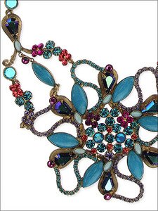 **SPECIAL ORDER**Sorrelli Captain and Teal Bib Necklace