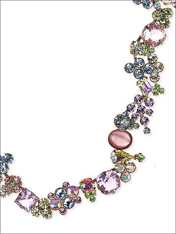 **SPECIAL ORDER**Sorrelli Spring Rain Crystal Cluster Style Necklace