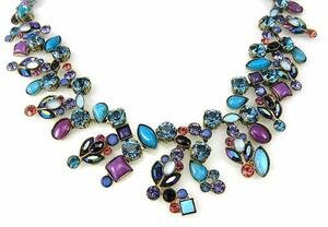 **SPECIAL ORDER**Sorrelli Captain N Teal Crystal Necklace