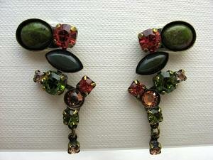 Sorrelli Rosewood Swarovski Crystal Earrings