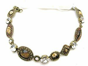 Sorrelli Toasted Almond Swarovski Crystal Bracelet