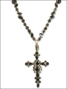**SPECIAL ORDER**Sorrelli Black Ice Crystal Cross