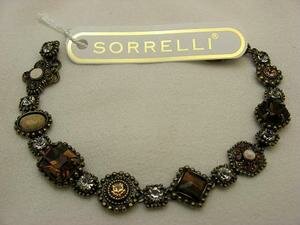 Sorrelli Toasted Almond Swarovski Crystal Bracelet