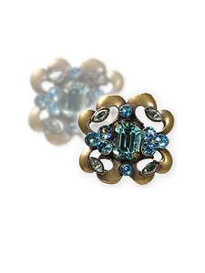 **SPECIAL ORDER**Sorrelli Aqua Bubbles Swarovski Crystal Earrings