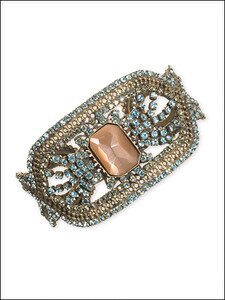 **SPECIAL ORDER**Sorrelli Aqua Bubbles Swarovski Crystal Cuff