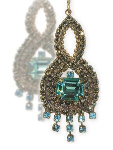 **SPECIAL ORDER**Sorrelli Aqua Bubbles Swarovski Crystal Earrings