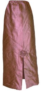 Lee Andersen Canyon Dupioni Silk Vamp Skirt
