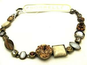 Sorrelli Toasted Almond Swarovski Crystal Bracelet
