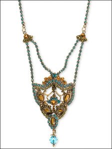 **SPECIAL ORDER**Sorrelli Paradise Swarovski Crystal Vintage Style Drop Necklace