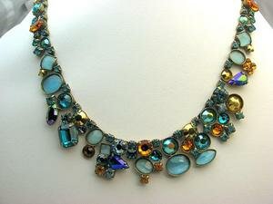 Sorrelli Lagoon Swarovski Crystal Necklace