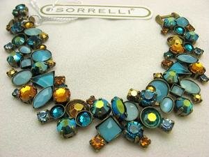 Sorrelli Lagoon Swarovski Crystal Bracelet