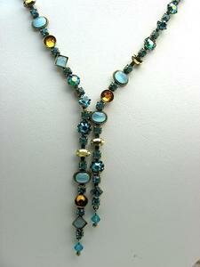 Sorrelli Lagoon Swarovski Crystal Necklace