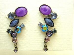 **SPECIAL ORDER**Sorrelli Purple Rain Crystal Earrings