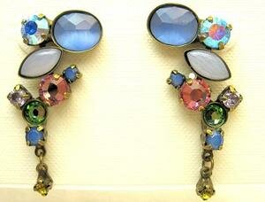 Sorrelli Waterfall Swarovski Crystal Earrings