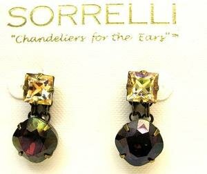 Sorrelli Raisin Glaze Swarovski Crystal Earrings