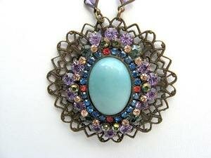 Sorrelli Luster Swarovski Crystal Pendant