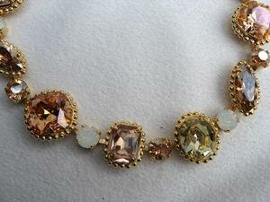 Sorrelli Peachy Keen Swarovski Crystal Bracelet