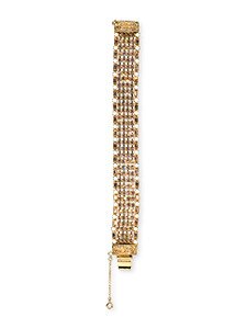 Sorrelli Peachy Keen Swarovski Crystal Bracelet