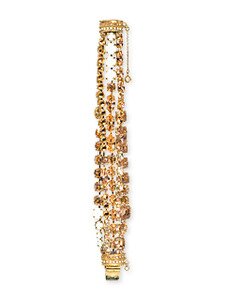 Sorrelli Peachy Keen Swarovski Crystal Bracelet
