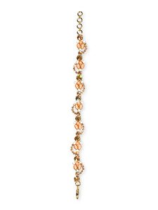 Sorrelli Peachy Keen Swarovski Crystal Bracelet