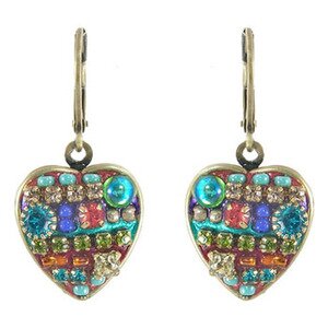 Michal Golan Heart Earrings