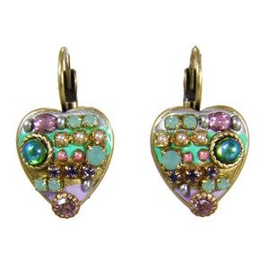 Michal Golan Heart Earrings