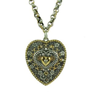 Michal Golan Silverado Heart Pendant