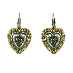 Michal Golan Silverado Heart Earrings