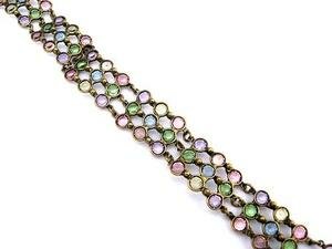 Sorrelli Soft Pastel Swarovski Crystal Bracelet