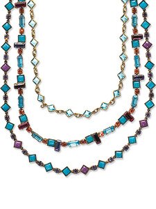 **SPECIAL ORDER**Sorrelli Captain N Teal Crystal Necklace