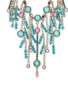 **SPECIAL ORDER**Sorrelli Captain N Teal Crystal Necklace