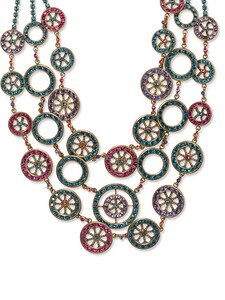 **SPECIAL ORDER**Sorrelli Captain N Teal Crystal Necklace