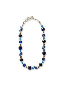 Sorrelli Lapis Swarovski Crystal Necklace