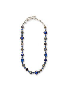 Sorrelli Lapis Swarovski Crystal Necklace