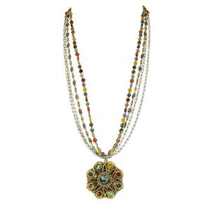 Michal Golan Earthly Flower Necklace