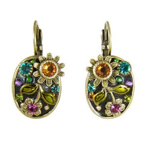 Michal Golan Midnight Blossom Earrings