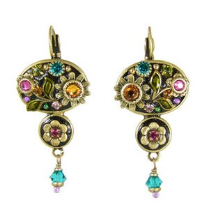 Michal Golan Midnight Blossom Earrings