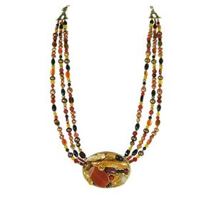 Michal Golan Red Rock Necklace