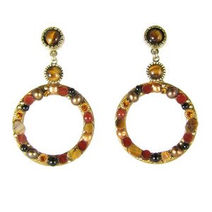 Michal Golan Red Rock Earrings