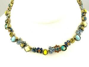 SORRELLI MORNING GLORY SWAROVSKI CRYSTAL NECKLACE