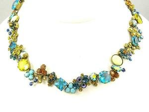 SORRELLI MORNING GLORY SWAROVSKI CRYSTAL NECKLACE