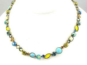SORRELLI MORNING GLORY SWAROVSKI CRYSTAL NECKLACE