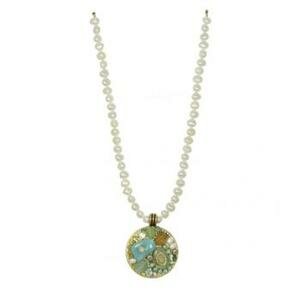 MICHAL GOLAN BLUE LAGOON CRYSTAL NECKLACE