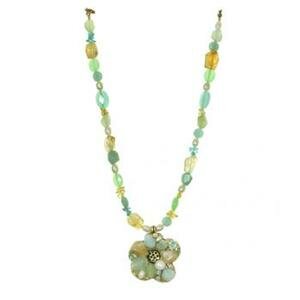 MICHAL GOLAN BLUE LAGOON CRYSTAL NECKLACE
