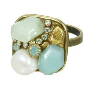 MICHAL GOLAN BLUE LAGOON CRYSTAL RING