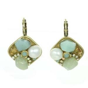 MICHAL GOLAN BLUE LAGOON CRYSTAL EARRINGS