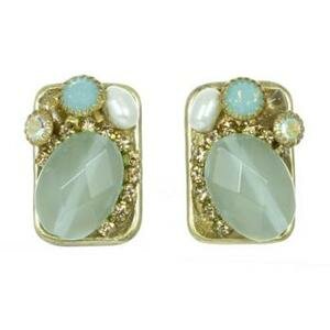 MICHAL GOLAN BLUE LAGOON CRYSTAL EARRINGS