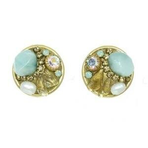 MICHAL GOLAN BLUE LAGOON CRYSTAL EARRINGS