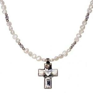MICHAL GOLAN BRIDAL CRYSTAL CROSS