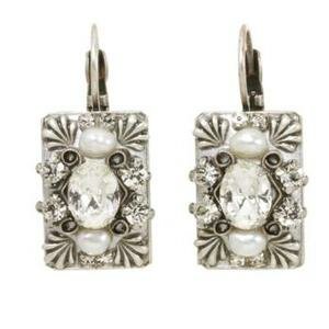 MICHAL GOLAN BRIDAL CRYSTAL EARRINGS